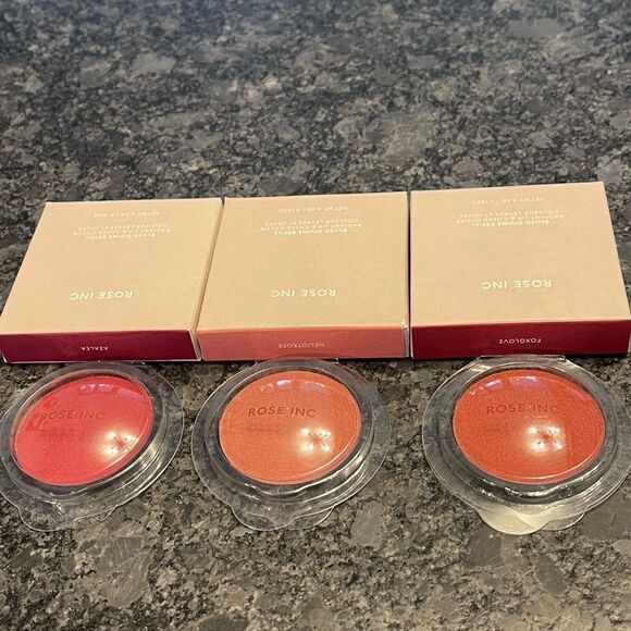 Rose Inc. Blush Divine Refill in choose your shade(s) add to any magnetic case - Picture 1 of 9